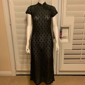 Dress black Asian style